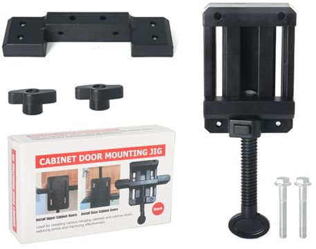 Precisions Cabinet Door Installation Tool Adjustable Cabinet Installation Positioner for Effortless Woodworking Tasks