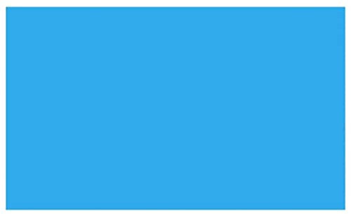 Refined Cubierta de Piscina Rectangular PE Azul 500x300 cm