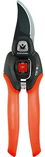 Corona BP 4214D Tijera de poda de una Mano ComfortGEL®- FlexDIAL ™- para Cortes de Ramas hasta 19 mm de diámetro