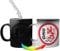 BroiderStudio Keramik Becher für Kaffee Tee 330ml (11oz), Eishockey Team Dusseldorf EC DEG, Magic Becher, Geschenkbecher, 1 Stück