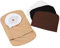 4pcs housses de sac de colostomie extensibles avec ouverture ronde, pochette légère de stomie de couleur claire