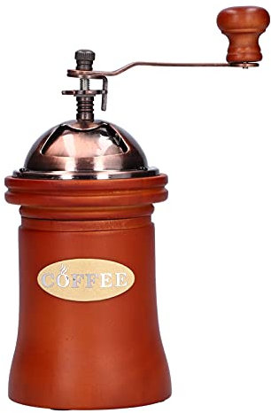 Yeelur Kaffeemühle, manuelle Kaffeemühle, exquisit, zum Mahlen von Kaffeebohnen für zu Hause, für Kaffeezubehör für Restaurant