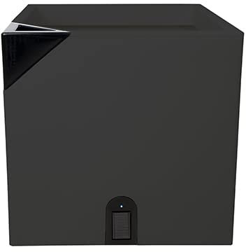 Ondis24 Smarter Pflanzkübel Blumenkübel Blumentopf Aqualight 28L mit LED Wasseranzeige und integriertem Bewässerungssystem (anthrazit)