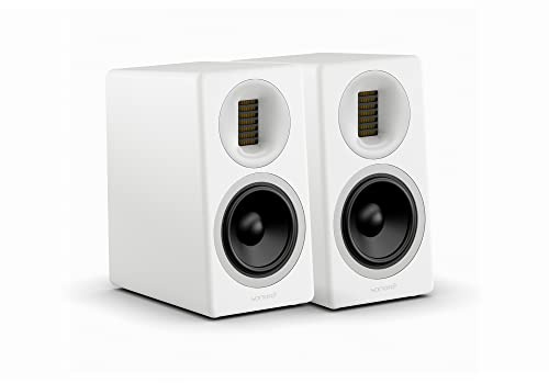 sonoro Orchestra Slim Regallautsprecher Paar Matt Weiß
