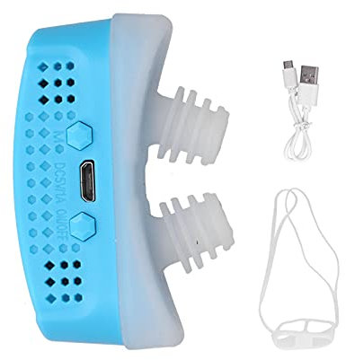 Natudeco Dispositif Anti-ronflement Arrêt De Ronflement Automatique Machine De Ronflement Anti Ronflement Efficace Puissant électrique pour Les Ronfleurs Lourds Un Meilleur Sommeil(Bleu)