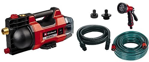 Einhell Akku-Gartenpumpe AQUINNA 18/28 Power X-Change (18 V, max. 2800 L/h Fördermenge, max. 25 m Förderhöhe, ECO-/ Boost-Modus, Frostschutz, Überlastschutz, ohne Akku, inkl. Zubehör-Set)