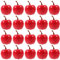 IMIKEYA 20st Mini-äpfel-Ornament Rote Künstliche Äpfel Apfel-kuchenaufsatz Simulationsäpfelmodelle Künstliche Früchte Dekorative Früchte Mini-äpfel-Modell Gefälschte Gemüse Schaum Zubehör
