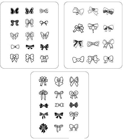 Autocollants De Tatouage Temporaire Avec Nœud Pour Femmes Autocollants Décoratifs À Petits Motifs Simulation De Doigt Longue Durée Sexy 5 Pièces