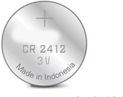 Suitable for Panasonic CR2412 remote key button battery for Lexus Toyota Crown Hongqi HS5 card