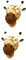 TOYANDONA 2st Giraffe Handpuppe Spielzeuge Charakter Fingerpuppe Geschichte Rollenspiel Fingerpuppe Tier Cosplay Rollenspiel Spielzeug Lustiges Giraffenspielzeug Modell Puzzle Eltern-Kind