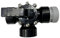 Osdhezcn Vannes de piscine 3 voies 3,8 cm accessoires de piscine 3 voies vannes inverseurs direction de contrôle pour spas et piscines 32 mm et 38 mm adaptateur de tuyau