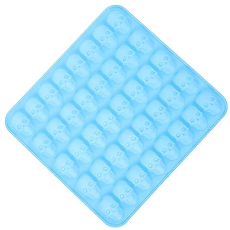 FUNOMOCYA Silikon-plätzchenformen-set 40 Mini-backformen in Totenkopfform Für Weihnachtsplätzchen