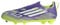 adidas F50 League Laceless Turf Football Boots Kids, Purple Rush/Cloud White/Lucid Lemon, 3 UK Child