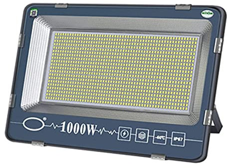 ZVALIEVYE Projecteur Led Extérieur 50W 100W 1000W Projecteur Led, 6500K Blanc Froid Lumières de Sécurité Led 5000Lm 10000Lm 100000Lm, Lampe de Travail Led Ip67 Projecteur Extérieur Étanche (Projecteur