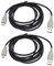 Für MMX150 USB -Ersatzkabel, USB C Bis USB -Headset -Kabelkabel Kompatibel mit MMX150 USB Gaming Headset, Geben Sie C -to USB -Headset -Kabel, Plug -and -Play, 2 PCs 6,56ft EIN