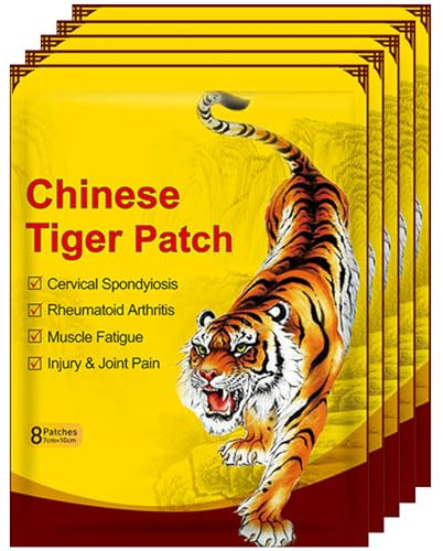 CLIUNT Patchs anti-douleur, 40Pcs Patch de Soulagement de Douleur, Patch Chauffant, Patch De Soulagement De La Douleur, pour parents, travailleurs