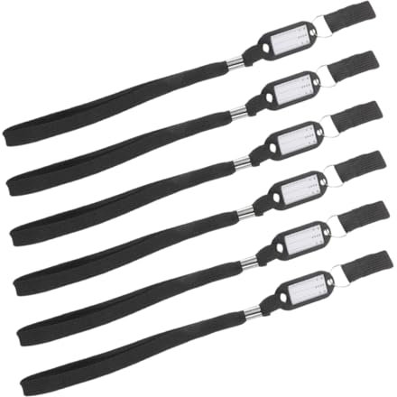 PACKOVE 6pièces Dragonne pour Canne De Marche Corde Anti-Perte Réutilisable Sangle pour Bâton De Randonnée Lavable Et Facile à Utiliser