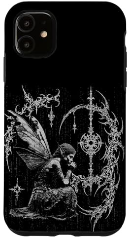 Y2K Grunge Fairy Alt Gothic Sigilism Vintage Graphic Case for iPhone 11