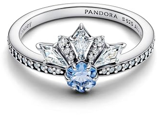 PANDORA Damenring Disney Frozen Königin Elsa Tiara Silber 194134C01