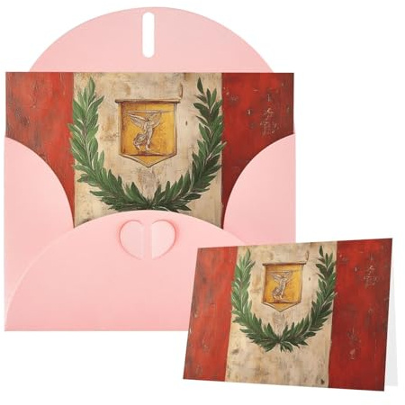 Thinking of You Karten mit Umschlägen, römische italienische Flagge, Blanko-Karten für alle Anlässe, Trauerkarte, Blanko-Notizkarte, Dankeskarten, Grußkarten für Hochzeitseinladungen, Geburtstagsparty