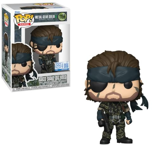 Funko POP! Metal Gear Metal Gear Solid 3- Big Boss heo Exclusive #84850