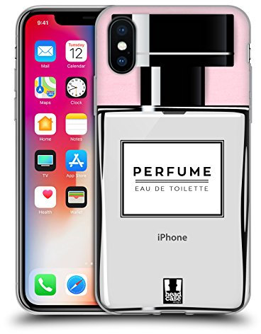 Head Case Designs Parfüm Lebenswichtige Güter Gel Handyhülle Hülle [Militärischer Schutzgrad] Kompatibel mit Apple iPhone X/iPhone XS