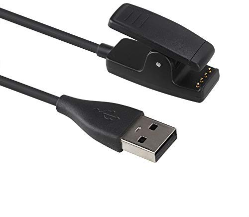 ASHATA Cargador Compatible con Forerunner 35/30, 235, 230, 630, 735xt Smart Watch, Cargador de Soporte de Clip de Datos, Cable de Carga