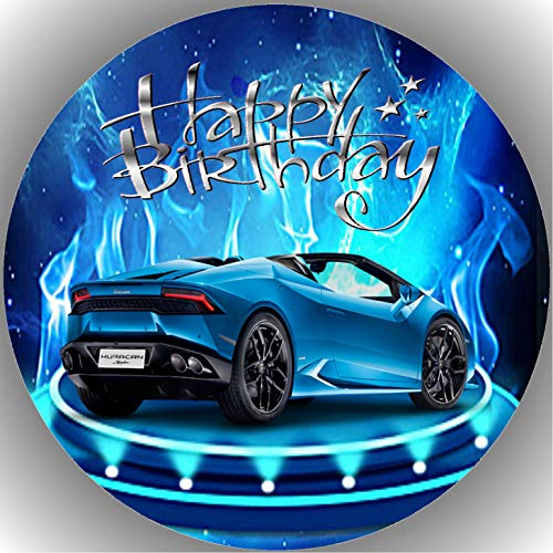 Premium Esspapier Tortenaufleger Lamborghini T1
