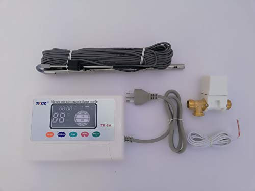 Manita Calor Centralina TK8A per pannello solare termico, completa di sonda ed elettrovalvola