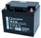 Q-Batteries 12LS-38 12V 38Ah Blei-Vlies-Akku / AGM VRLA mit VdS