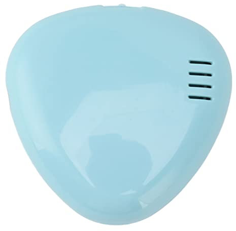 Airshi Porta Spazzolino da Denti, Lunga Durata Borsa Disinfettante per Spazzolino da Denti Piccola e Leggera con Cavo USB per l' da Viaggio (Blu)