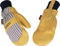 Kinco 1927KWT gefütterter Premium Narbenleder Handflächenhandschuh mit gestricktem Handgelenk