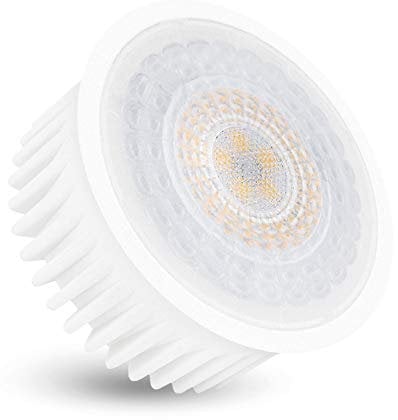 linovum ultra flaches 4W LED Modul (extra flache 23mm) 230V für Einbauleuchten Einbaustrahler Rahmen, ersetzt 40W Halogen, warmweiß 2700K