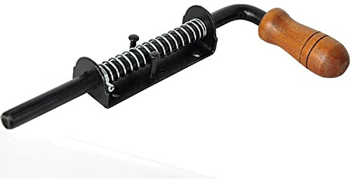 Torriegel Türriegel Bolzenriegel Federriegel Schloßriegel 260 mm 330 mm 470 570 Schwarz Matt (330 mm)