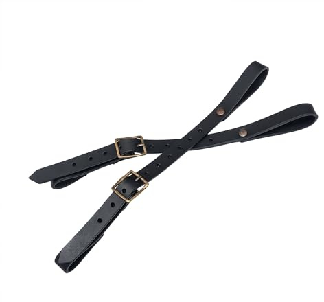 Mittelalterliches Lederschwert Frosch – handgefertigtes verstellbares Kostüm LARP Dolch Axt & Rapier Säbel Prop Frosch Holster (Lederschwert-Aufhänger)