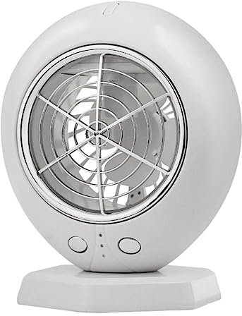 Ventilador Portatil Ventilador Pequeño Ventiladores De Escritorio Con Ventilador De Nebulización Ventilador Fresco Personal Silencioso 200 Ml Tanque De Agua 3 Velocidades Ajustables Ventilador Mano Ve