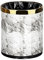 Xtahdge Poubelle en marbre de 10 l de diamètre pour salle de bain, cuisine