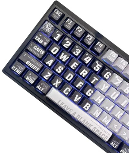 daixiahu Raving Theme Keycaps 157 Key PBT keycaps Cherry Custom keycap Set is Suitable for 61/87/104/108 Cherry MX Switch and Other Mechanical Keyboards (Raving-Cherry)
