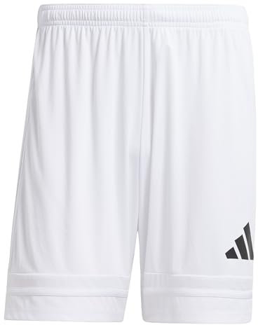 adidas Herren SQUADRA25 Short, White/White/Black, M