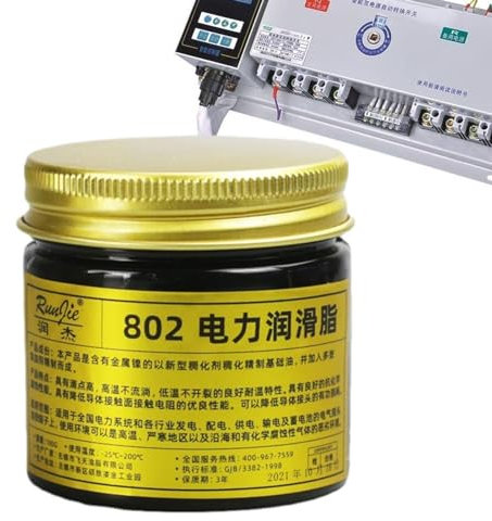 Electrically Conductive, Electrical Grease, Lubricating Grease | Dielectric for Electrical Connections Battery Terminal Grease High Temperature Conductive Grease Silic-based Conductive Grease