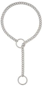 GAUEIOUR Woman Men O-ring Slip Link Chain Choker Necklace,Stainless Steel Silver Long Adjustable Clavicle Jewelry Accessory