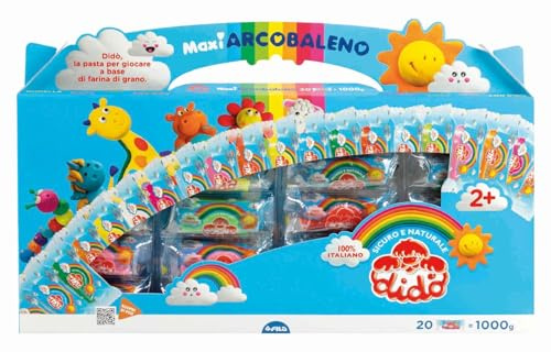 DIDÒ, Set Creativo Pasta per Giocare Maxi Arcobaleno