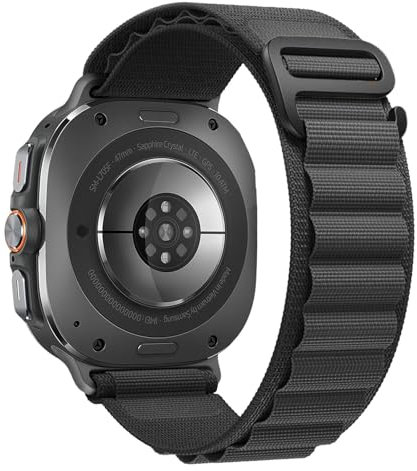 Trail Cinturino Alpine Loop Compatibile con Samsung Galaxy Watch Ultra 47mm Uomo Donne,One Click Band Nylon Sport Strap Regolabile Bracciale Cinturini di Ricambio per Galaxy Watch Ultra 47mm