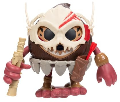 Moana 2 Kotu Walk and Talk Feature Toy by Jakks Pacific, Official Disney, Walks Just Like the Movie, Sound Effects, Fires Play Darts and Includes Play Dagger, Includes Batteries