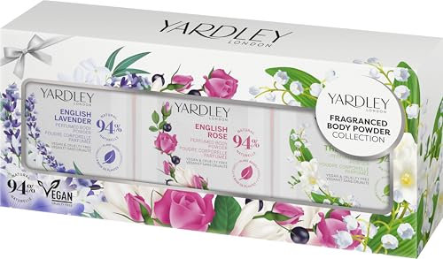 Yardley London Geschenkset Körperpuder-Kollektion 3 x 50g