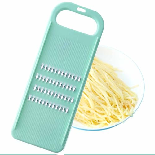 Manual Vegetable Grater Mandoline Veg Chopper Grater Veggie Potato Cutter Handheld Zester Chipper Food Kitchen Shredder Tools for Cucumber Carrot Fries Cabbage Onion Fruits Salad