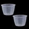Gosknor 2pcs Gobelets Doseurs pour Lessive Liquide, Plastique Lavables et Réutilisables avec Graduations Précises pour la Maison