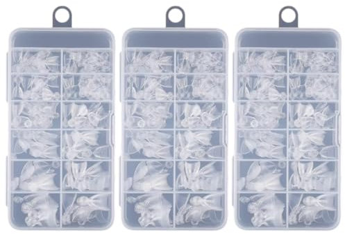 360 Pcs Nail Tips for Gel Extensions, Gel Beetles Nail Extensions Short Almond Tips Half Cover for Women