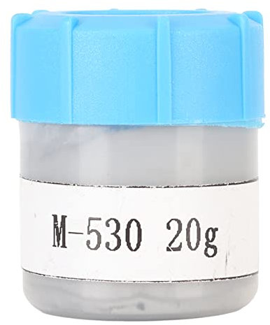 Thermal Paste High Conductivity Effective Dispersion for CPU GPU LED IC with Scraper, Finger Sleeve, Alcohol Pad for Easy Application (20g)