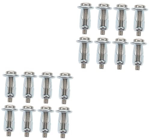 HEATSHAKING 2 Sätze Hohlraumanker Teiliges Mit Schraube Blütenblattmutter Für Stabile Befestigungen An Hohlwänden Und Türen Für Kunststoffplatten 10 Stück * 2